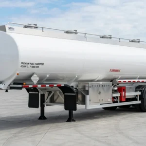 45000 Liters Fuel Tank Semi-Trailer 3-axle 6 Compartments Shandong TK