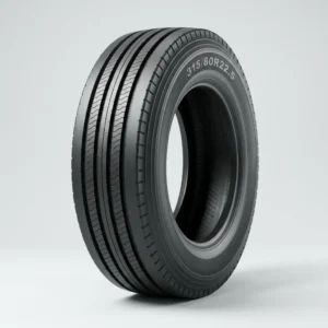 Linglong KTW01 315/80R22.5 Long-haul Steer – tread pattern and sidewall