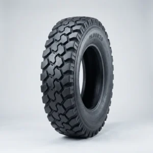 Linglong LDL821 11.00R20 Mining Drive Tyre – tread pattern and sidewall