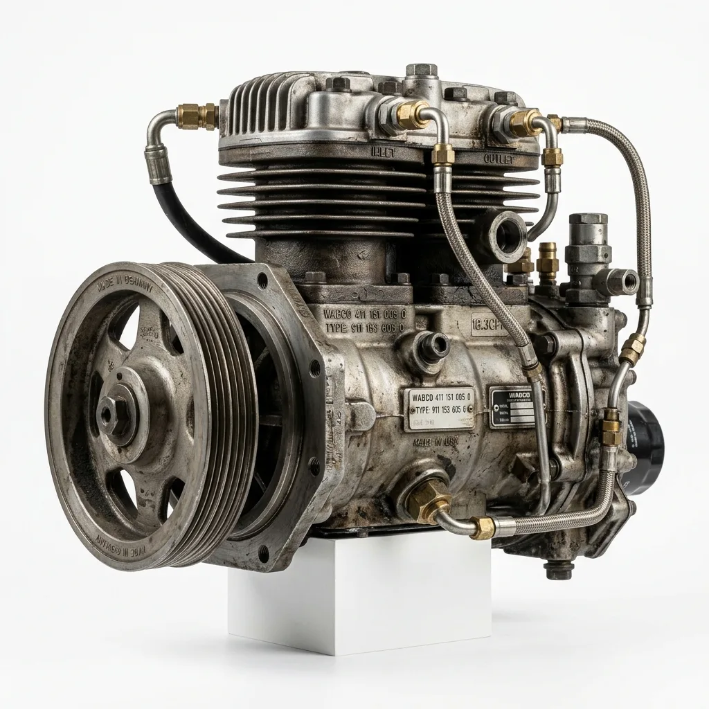 Universal Air Brake Compressor (for HOWO / Shacman / European)