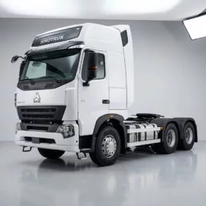 Sinotruk HOWO A7 6X4 tractor unit 420HP showing the distinct cabin and front grill design.