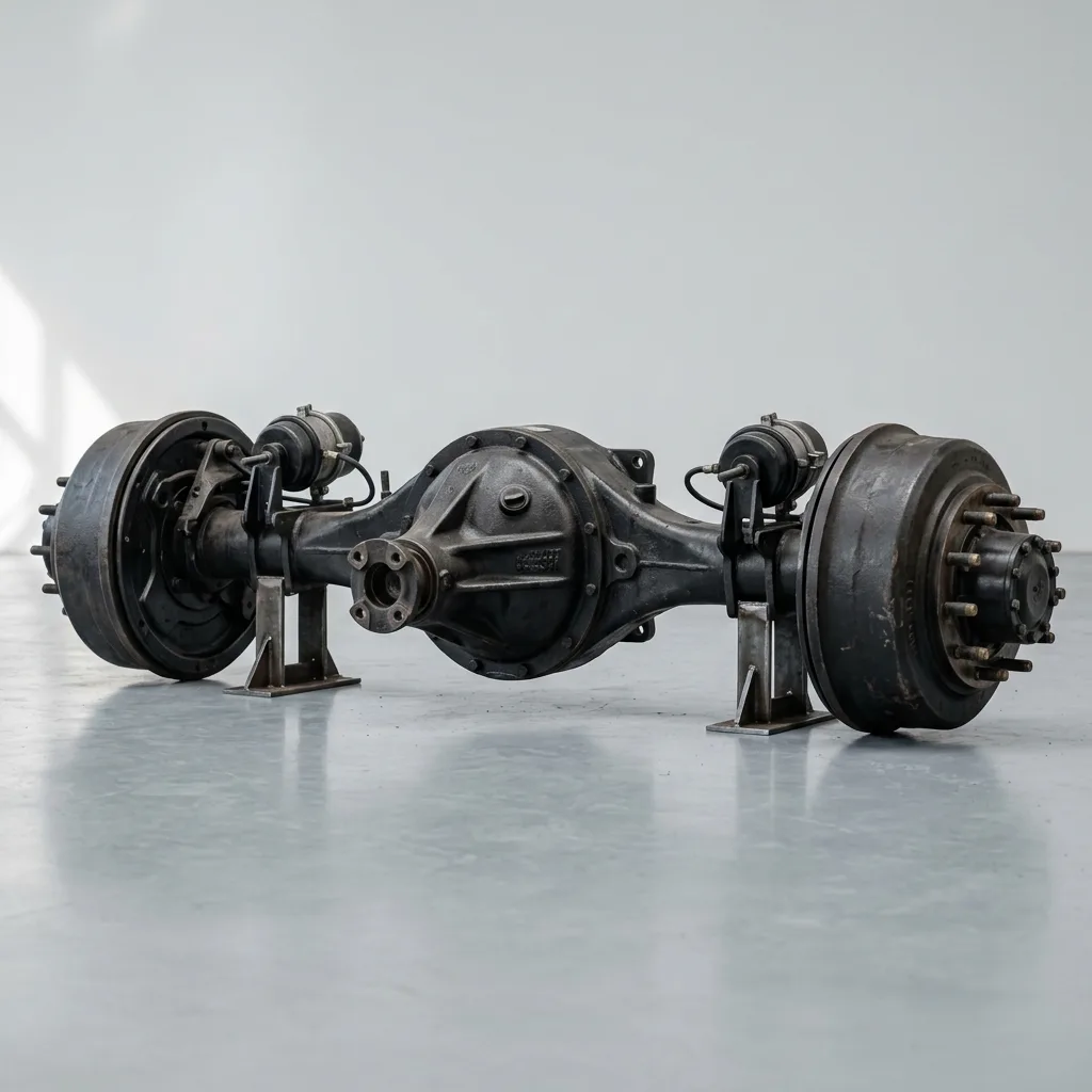 HOWO / Shacman Complete Rear Axle Assembly (HC16 / AC16)