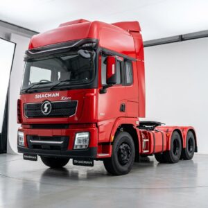 Shacman X3000 6X4 tractor unit with 10 wheels, ideal for heavy logistics.