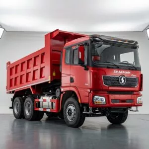 Shacman X3000 8X4 heavy-duty dump truck with 12 wheels.