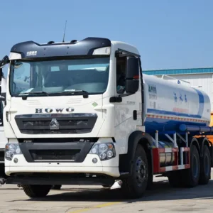 HOWO 10,000L Water Sprinkler Truck 6x4 High-Pressure Cannon Shandong TK