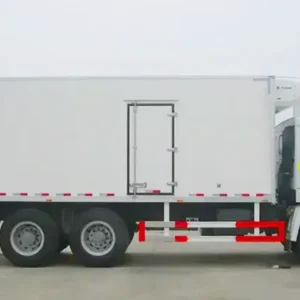 HOWO 6x4 Refrigerated Truck 40 m³ Deep Freeze Reefer Box Shandong TK